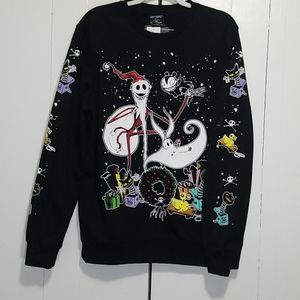 NWT Nightmare Before Christmas Pullover Crewneck